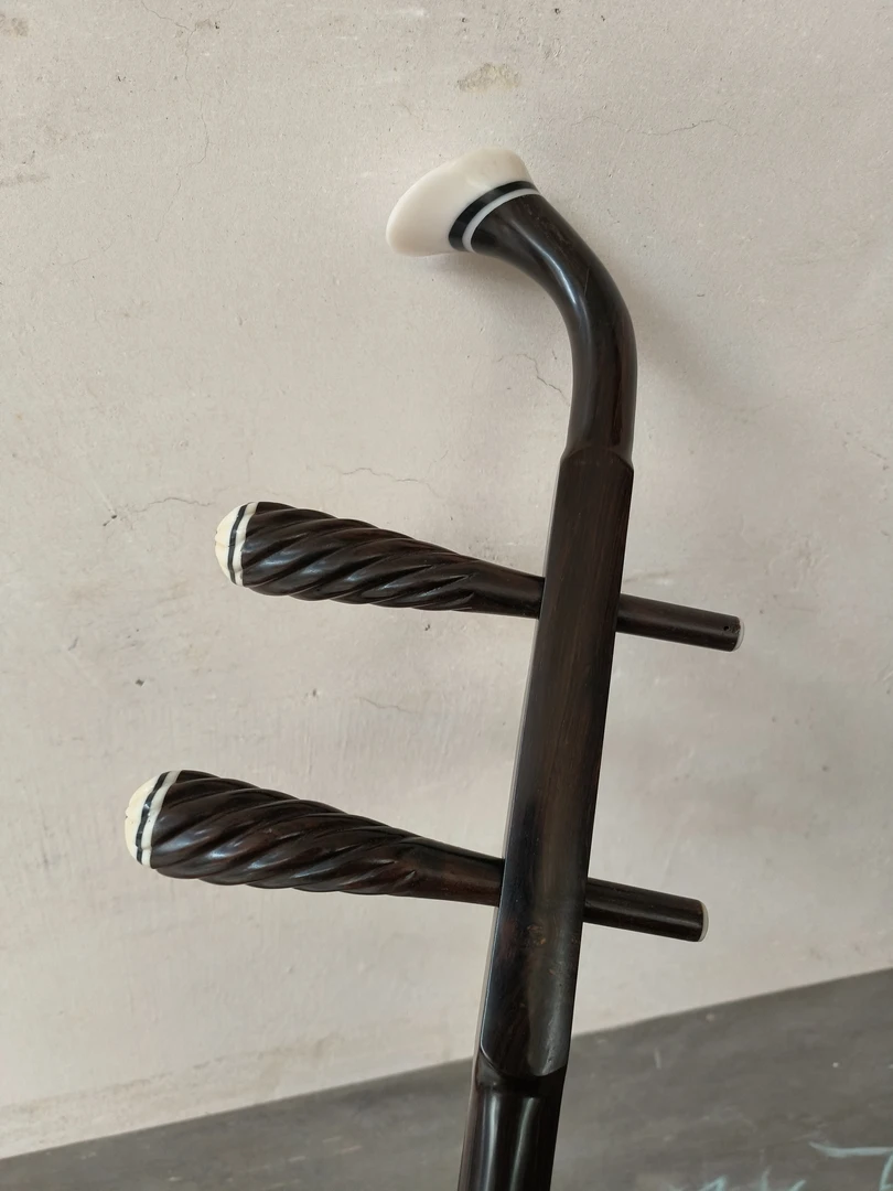 黑檀木木二胡琴杆