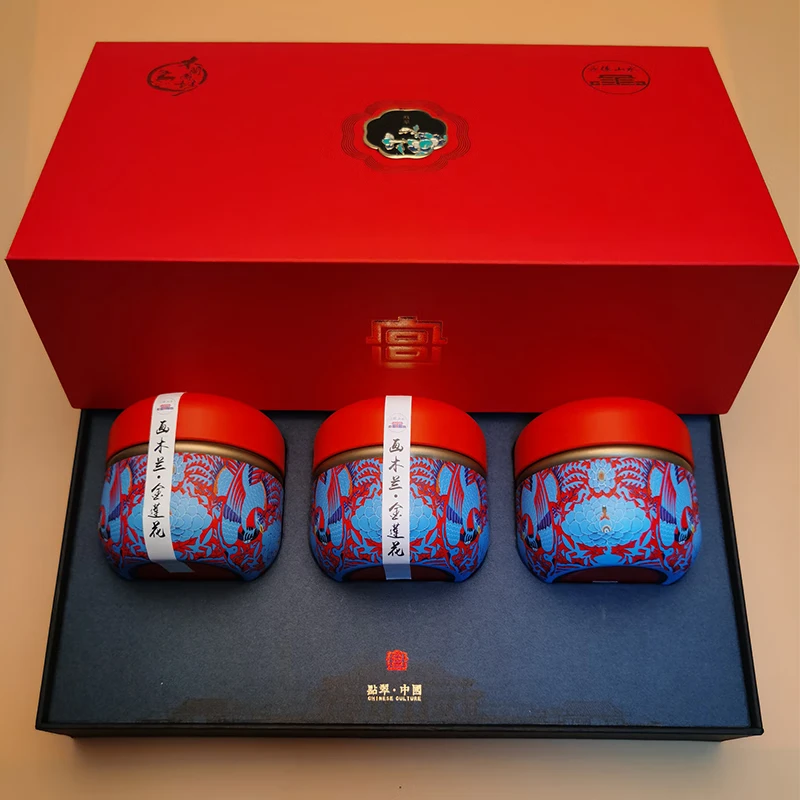 画木兰围场金莲花礼盒装30g/45g包装随机发
