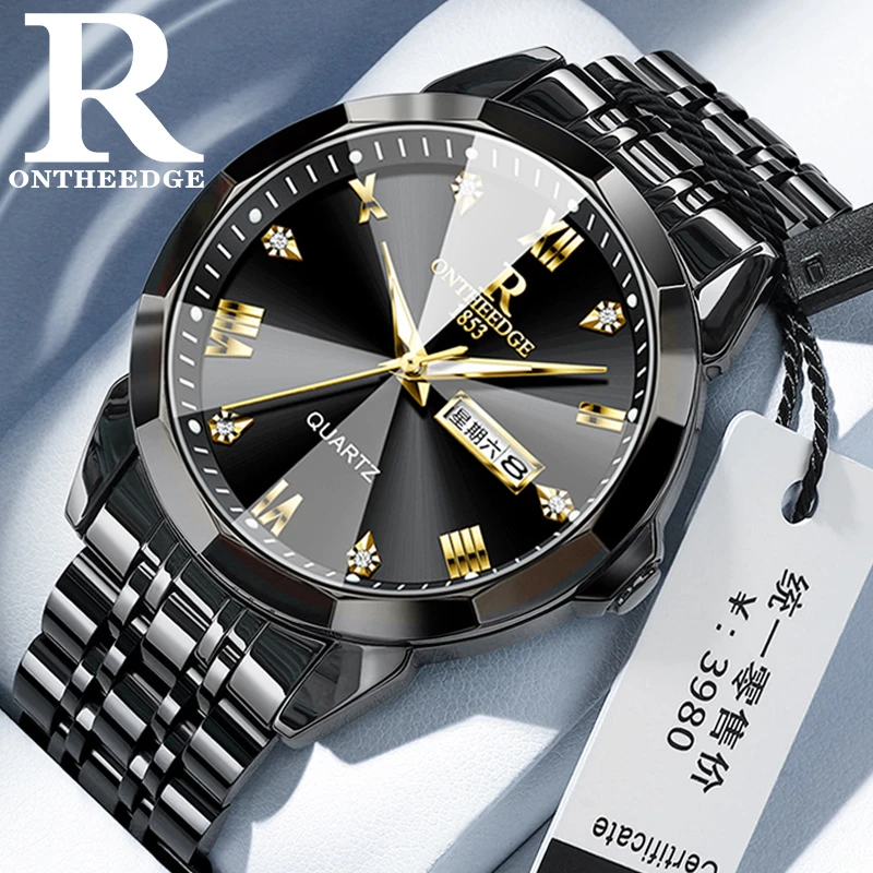 瑞之缘男士手表2025新款机械表正品黑武士防水品牌男款商务石英表