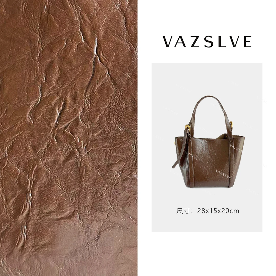 SKL-7211-摩卡色 小香风气质条纹设计师韩版斜跨轻奢女包