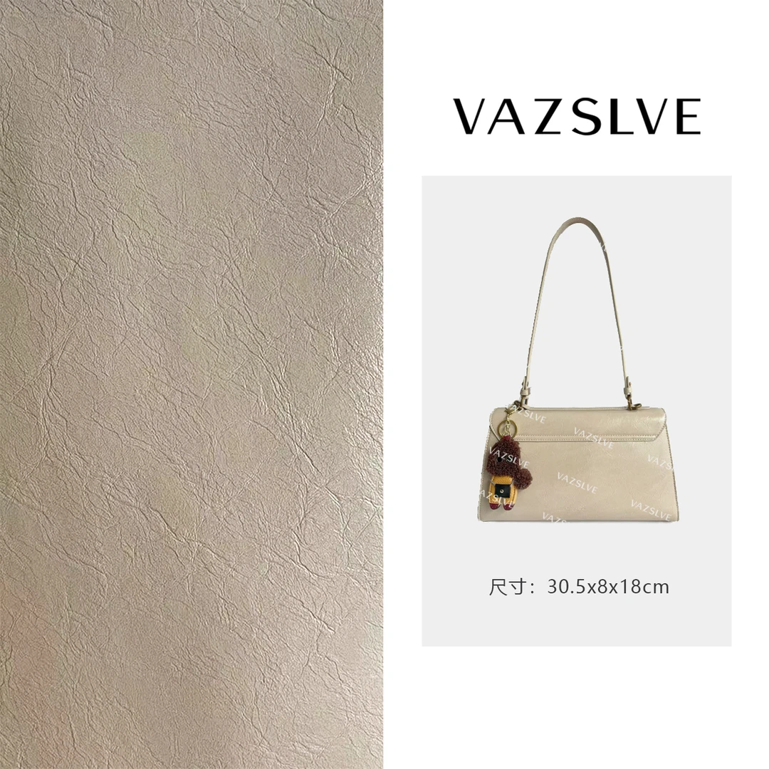VAZSLVE/原创设计QYX-9689-沙砾色 春季新款轻奢小包