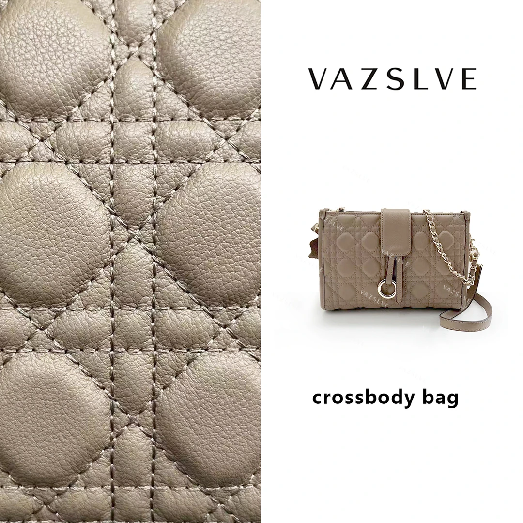 J-2409-大象灰轻奢新款时尚经典中古百搭单肩腋下斜跨气质