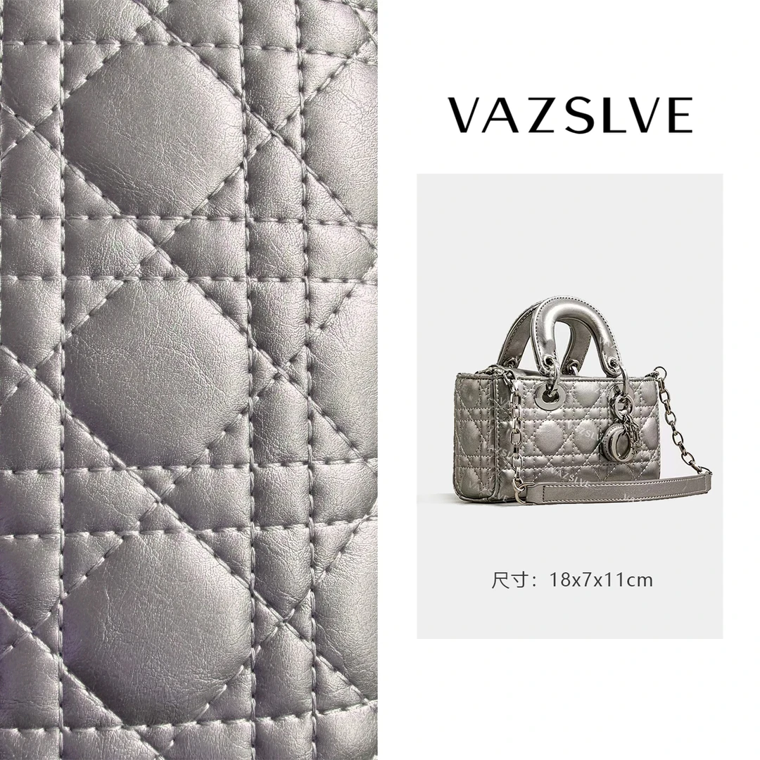VAZSLVE/原创设计SK-82329-2-银枪色 春季新款轻奢小包