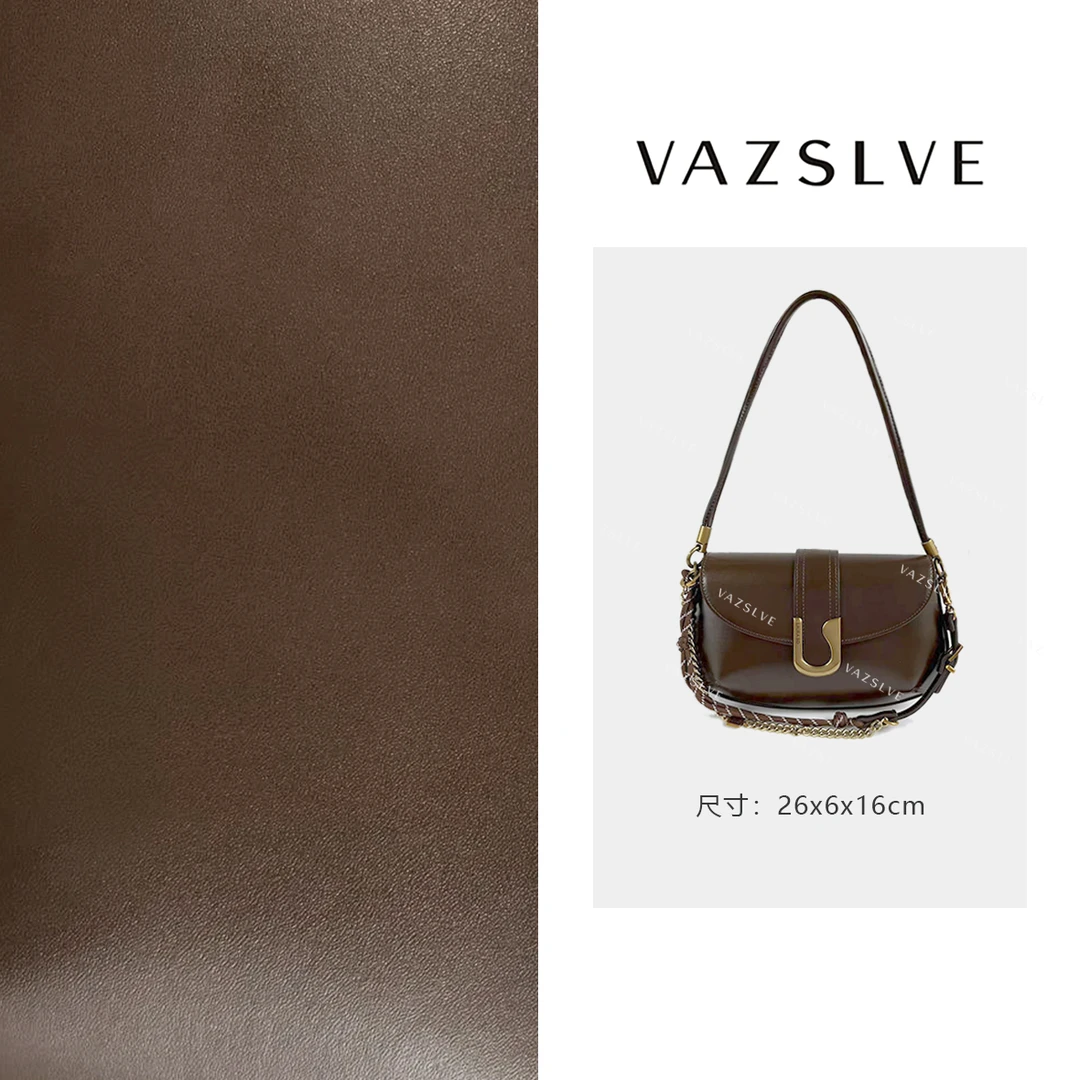 SD-3939-可可黑巧-RAIN.CUN轻奢小众时尚百搭女士包包