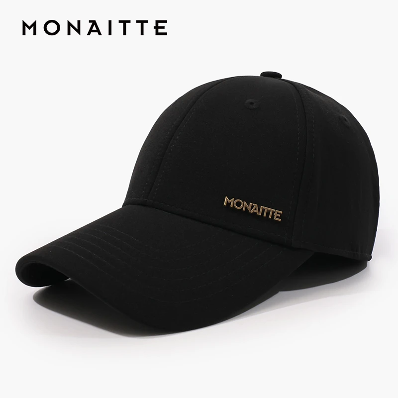 【高品质封口棒球帽】蒙奈特帽子男秋冬新款大头围遮阳四季鸭舌帽女
