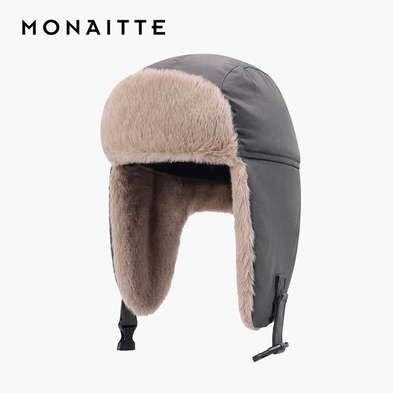 【儿童保暖护耳帽】蒙奈特帽子冬季男童女童宝宝护耳防寒防风冷帽