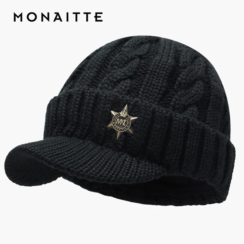 【加绒保暖护耳棒球帽】蒙奈特帽子男冬季新款加厚户外防寒鸭舌帽女