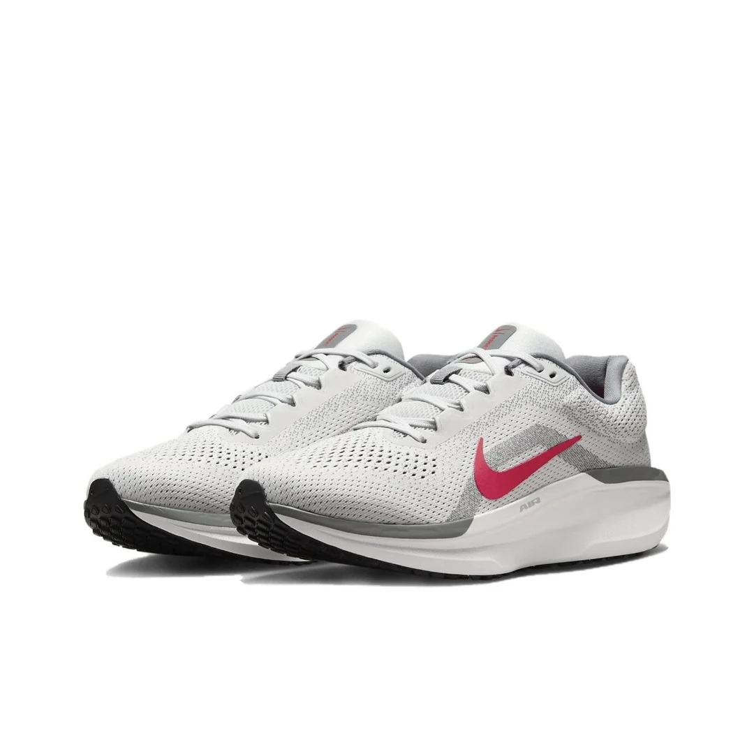 NIKE/耐克官方男子灰色WINFLO 11 舒适透气轻便跑步鞋-FJ9509-005
