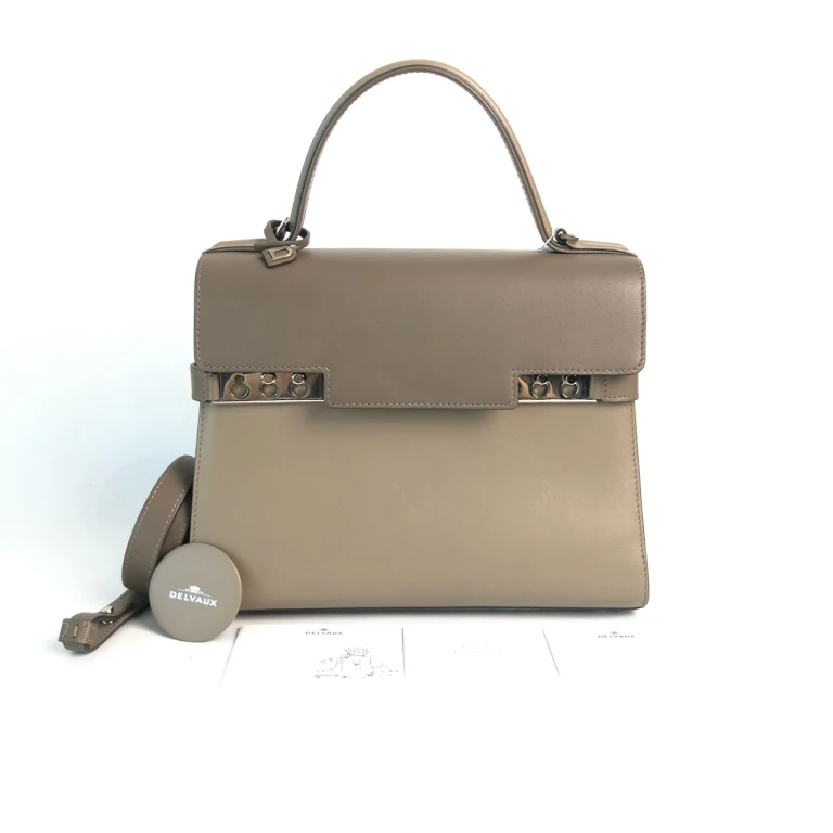 95新 Delvaux/德尔沃 安洁利严选德尔沃Tempete手提包 WHZ408031H
