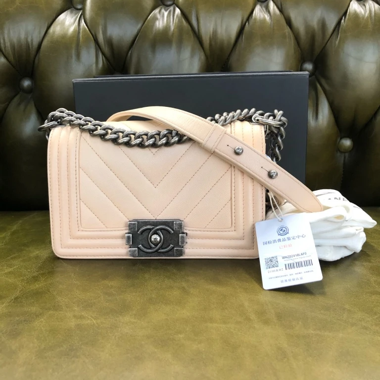 95新 Chanel/香奈儿 安洁利严选CHANEL leboy单肩包  WH409024H
