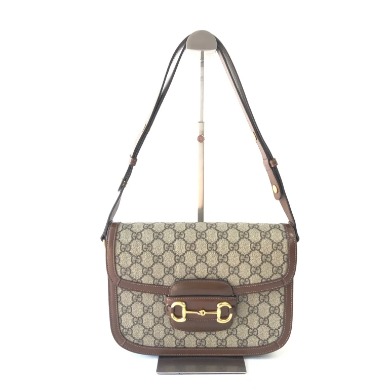 95新 GUCCI/古驰 安洁利严选GUCCI古驰1955马鞍单肩包 WH411001