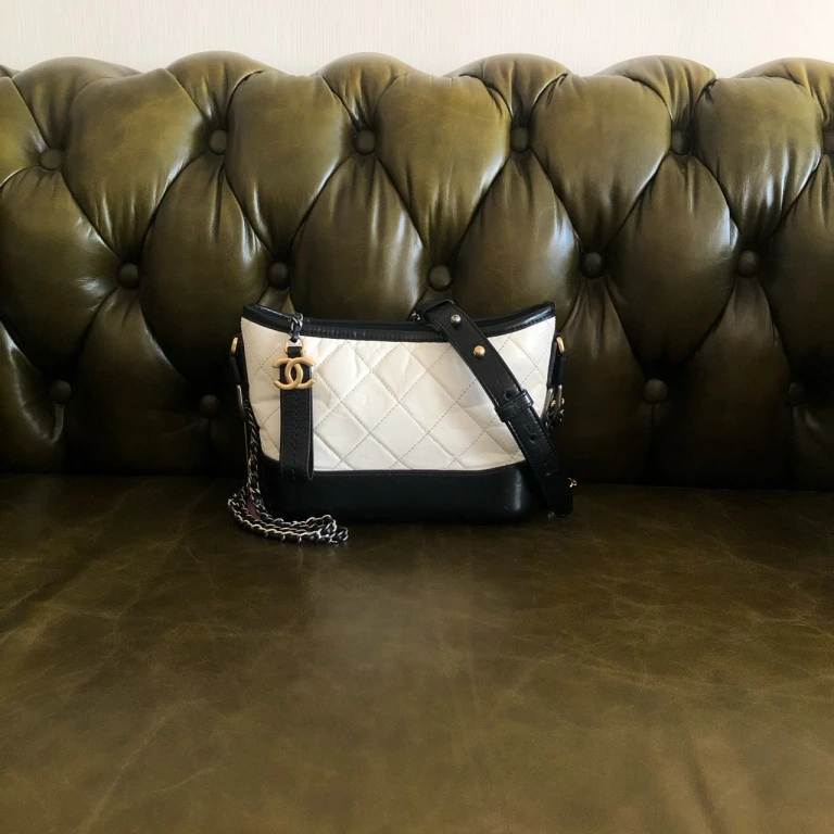 95新 Chanel/香奈儿 安洁利严选CHANEL小号流浪斜挎包 WHZ407012H
