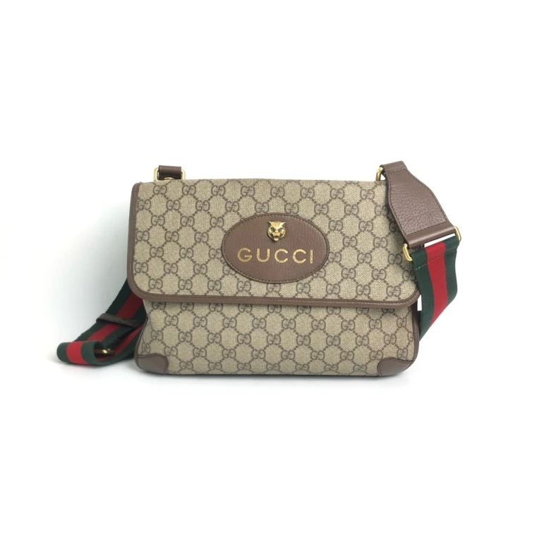95新 GUCCI/古驰 安洁利严选GUCCI古驰虎头单肩包 WHZ407024H