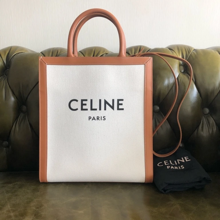 95新 Celine/思琳  安洁利严选celine瑟琳帆布琴谱手提包/WH252J