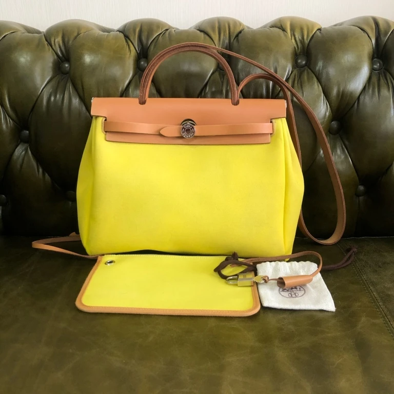 95新 Hermes/爱马仕 安洁利严选爱马仕Herbag31手提单肩WHZ13024H