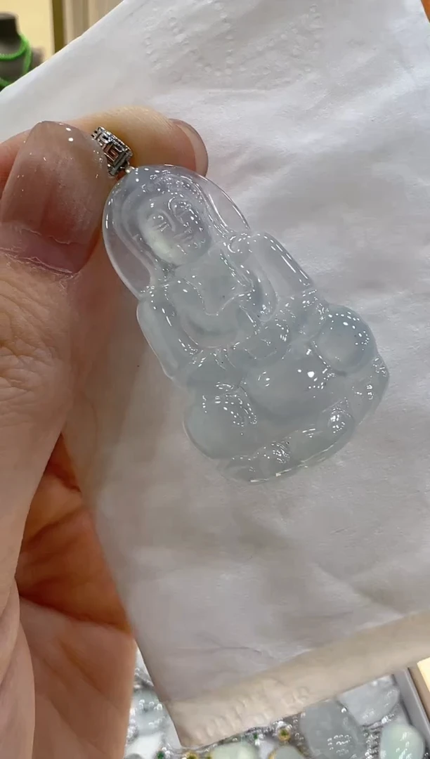 【闪购商品】翡翠吊坠(不含链)18K金镶嵌团购多样性发货拍一付一