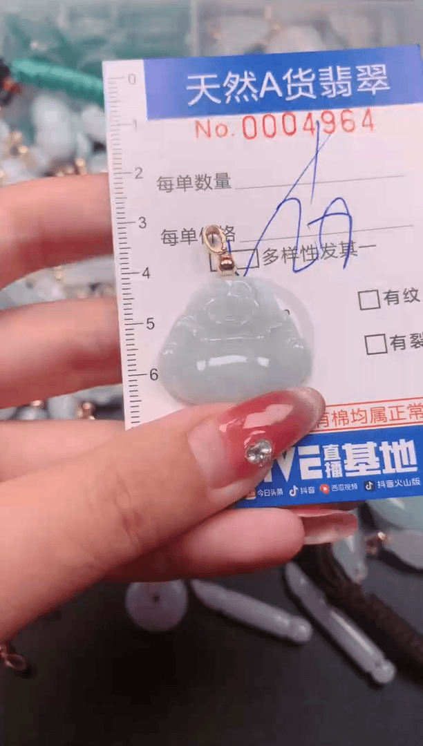【闪购商品】翡翠挂件未镶嵌0004964多样性发其一