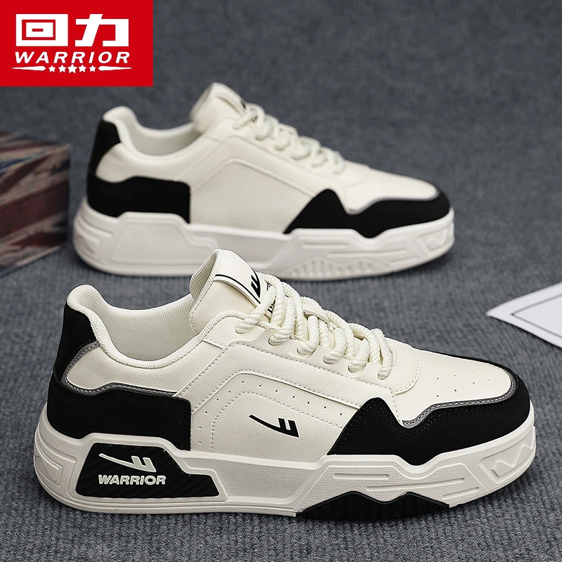 回力男鞋秋冬季2024新款潮流百搭青少年休闲板鞋男士厚底耐磨潮鞋