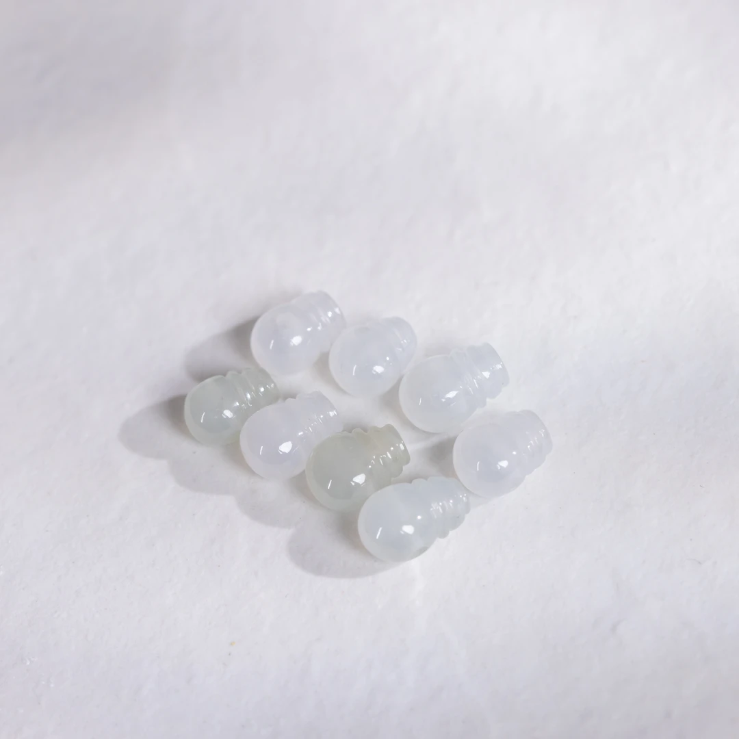 【FL】钦点浮力-天然A货翡翠-翡翠三通-多样性发货1颗-xds