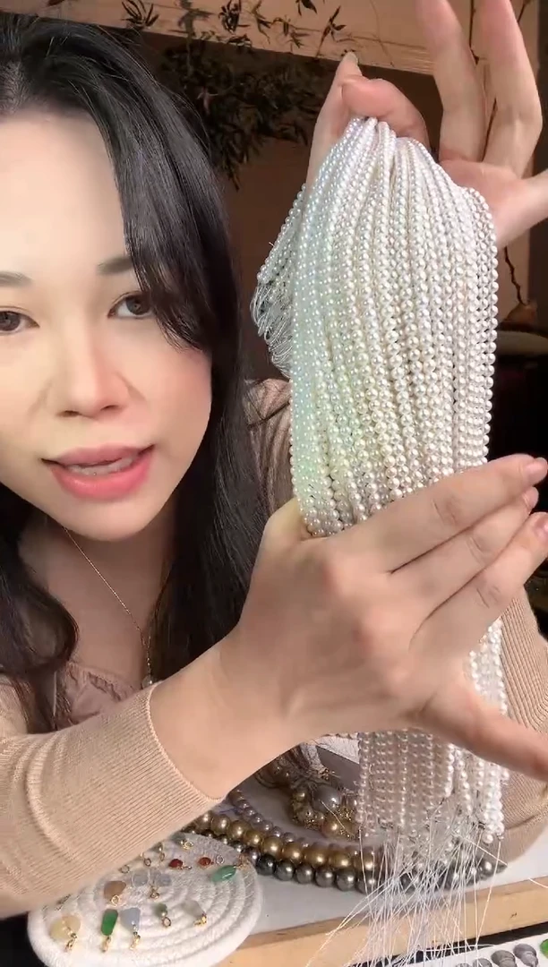 【闪购商品】淡水珍珠项链未镶嵌多样性发1条珍珠小米项链550