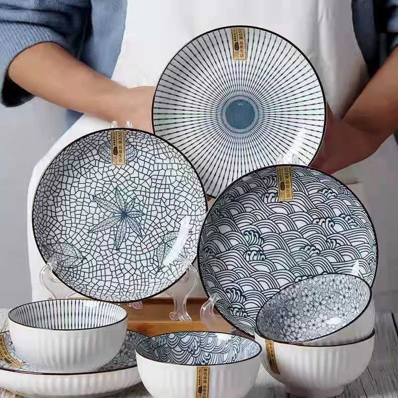 餐具16件套 青花瓷具 碗碗传情