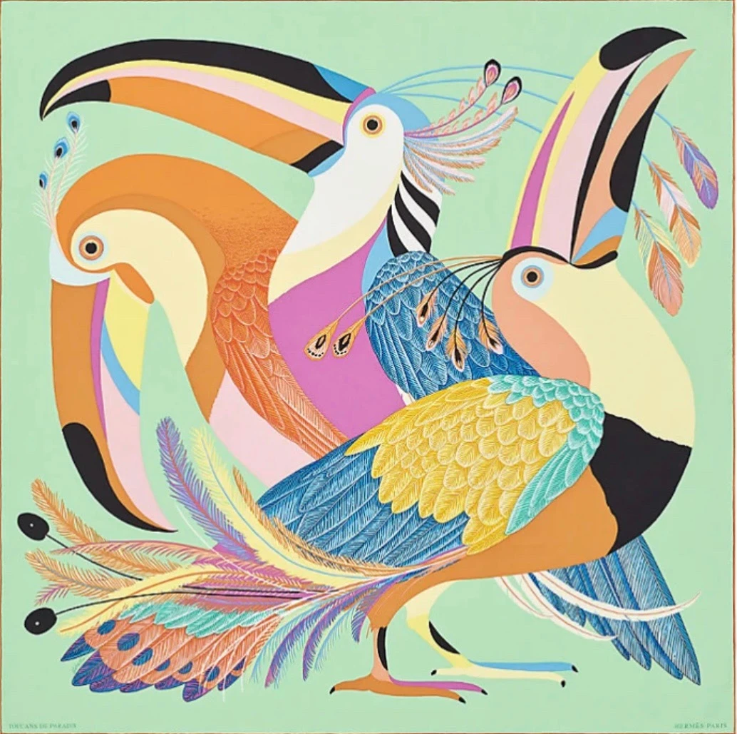 Hermes/爱马仕 丝巾90*90cm