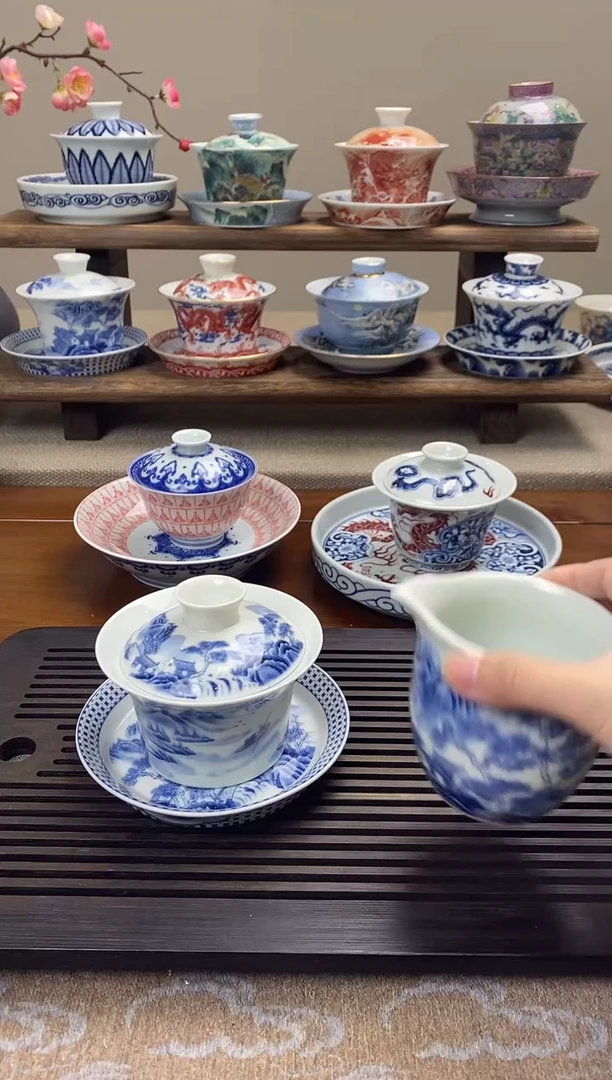 【闪购商品】陶瓷青花山水