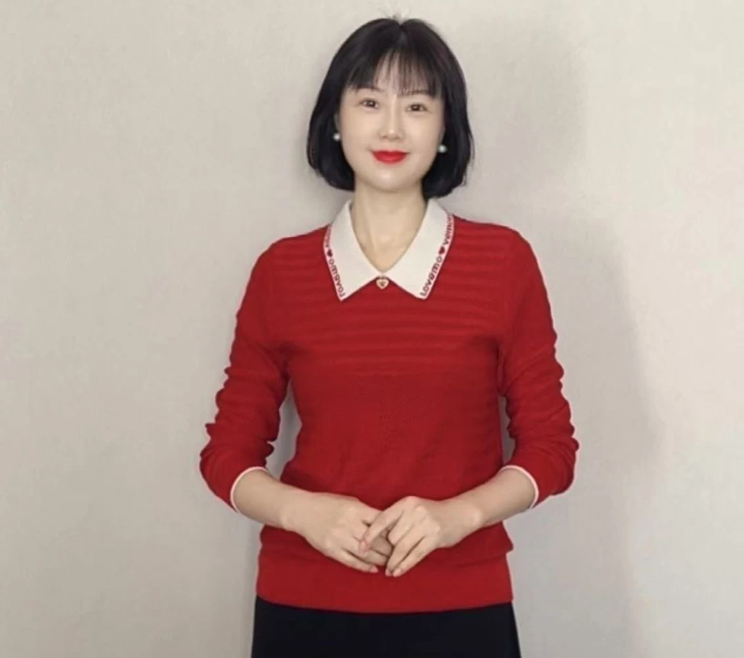 款号：298085莱赛尔天丝长袖T恤秋款显瘦女上衣