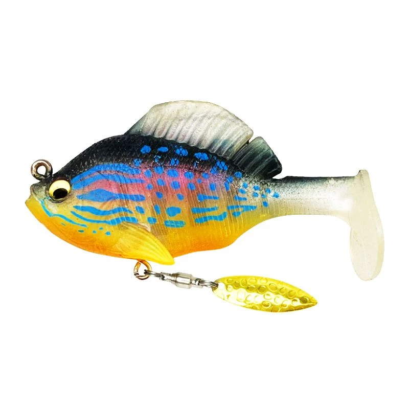 【跳跳鱼二代】路亚假饵软饵搜底全水层翘嘴鲈鱼鳜鱼青鱼黑鱼