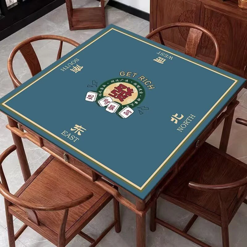 家用麻将桌布垫子正方形加厚消音耐磨防滑可水洗手搓麻将垫