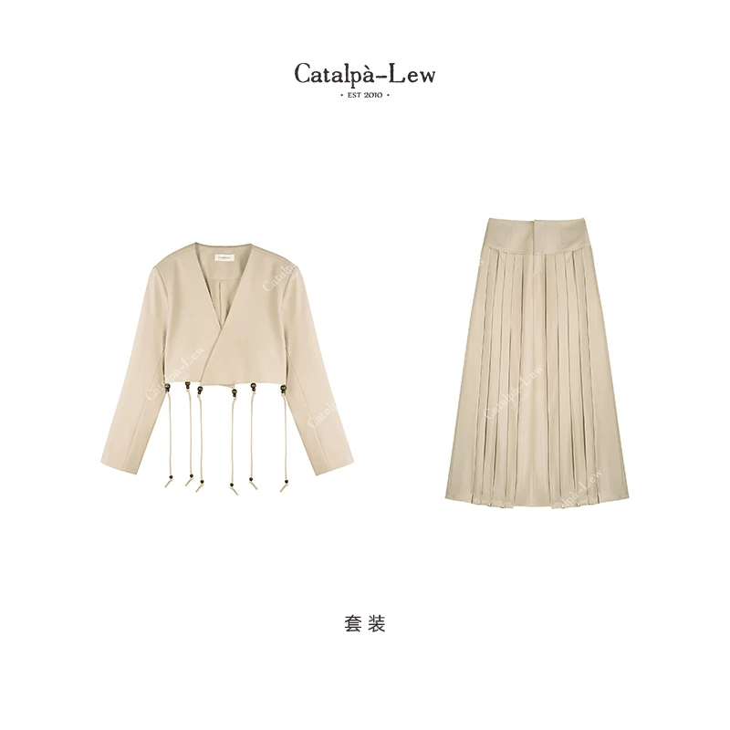 CatalpaLew「低语者」 腔调穿搭穿上这套装真没别人什么事了 #C2500