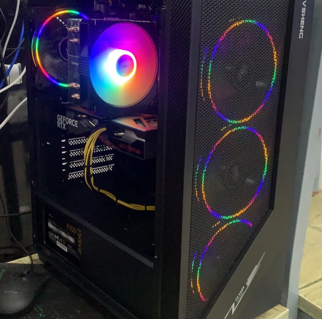 i5-12600kf/rtx4060 8g /吃鸡 csgo 永劫电竞游戏主机diy