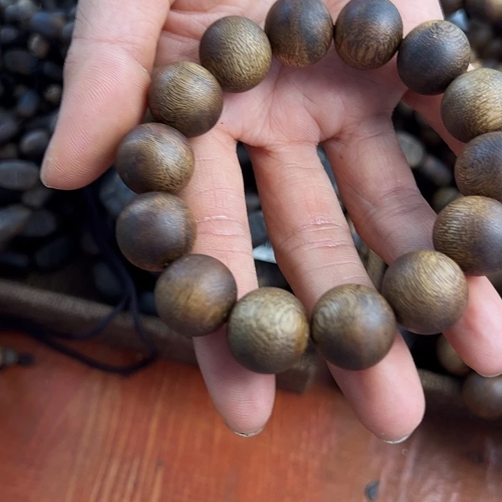 沉香手串圆珠单圈16/15克多样性发一