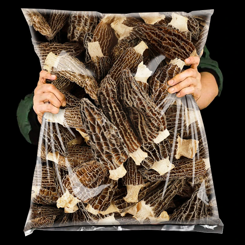 羊肚菌干货剪柄2023新鲜菌菇煲汤食材饱满甄选云南特产农产品美食