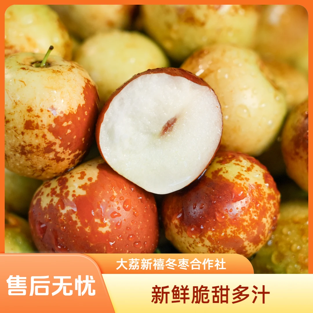 【京东包邮】坏果包赔丰收季陕西大荔冬枣产地直发新鲜水果
