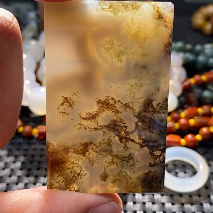 【闪购商品】玛瑙/玉髓颈饰未镶嵌阿*哥