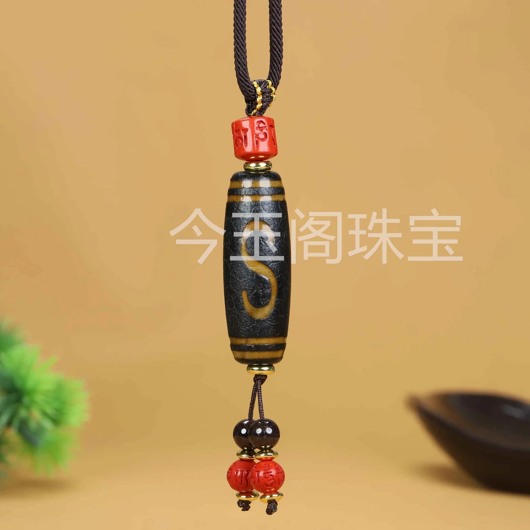 天然玛瑙玉髓珠项坠毛衣链复古民族风高端大气时尚男女百搭挂件