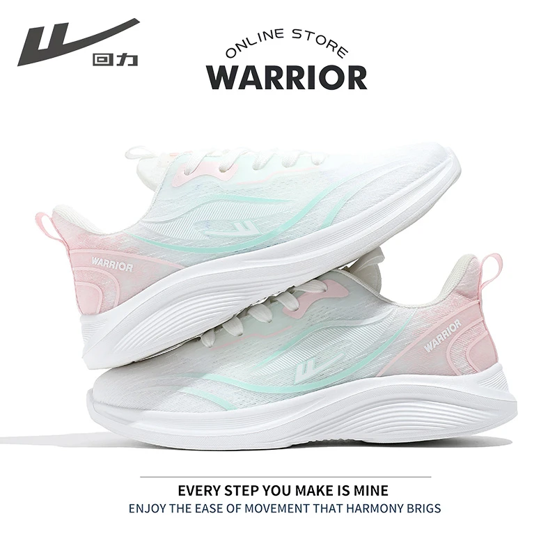 回力软轻弹跑鞋男女鞋2024年秋季网面运动鞋透气超轻休闲鞋百搭鞋