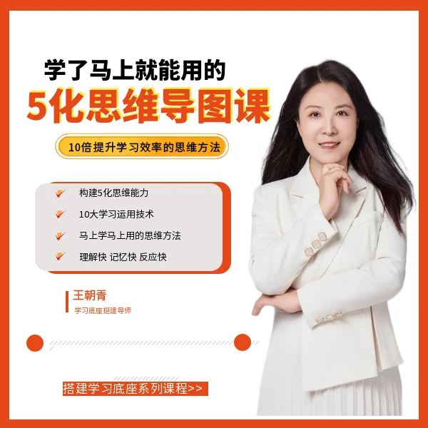 5化思维导图课程简单快速培养孩子优质思维能力上课理解快记忆快