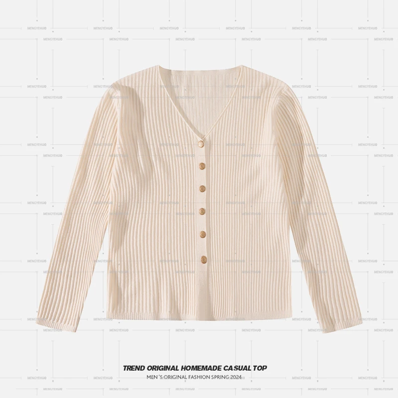 针织开衫 优雅人生 简约质感款纯色针织开衫