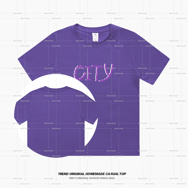 【T恤系列】CITY城市-限定 230g精梳棉男女同款短袖 soinku