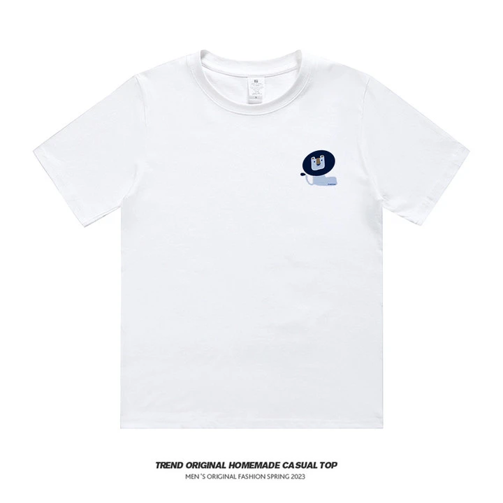 【T恤系列】小狮子 # 230g精梳棉男女同款短袖