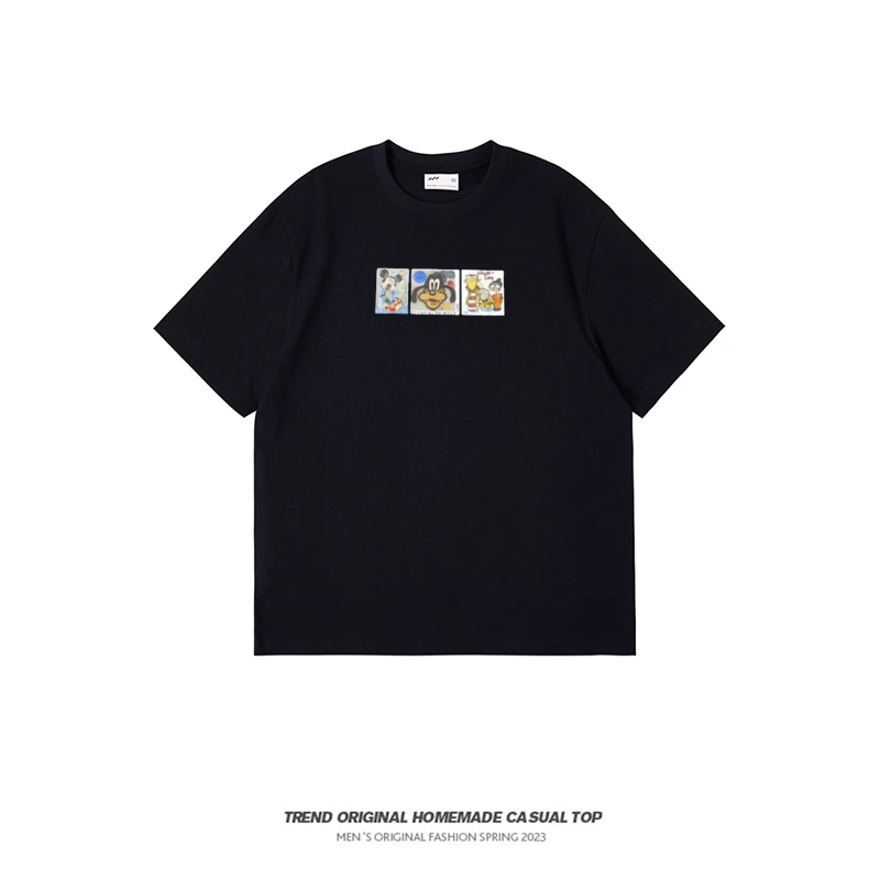 【T恤系列】高老板 230g精梳棉男女同款短袖