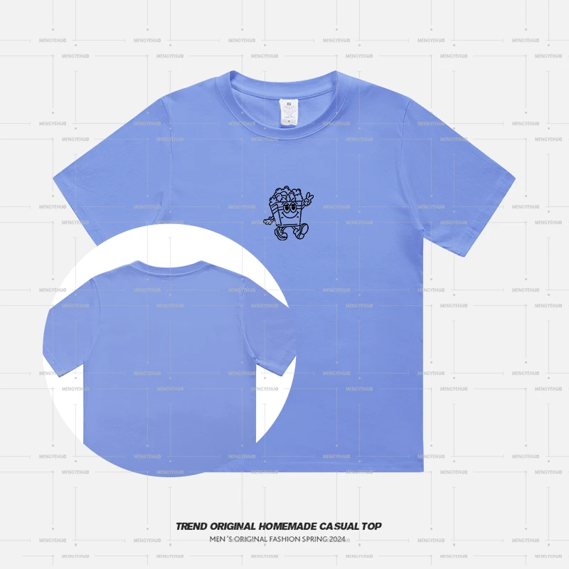 【T恤系列】 爆米花  230g精梳棉男女同款短袖 soinku