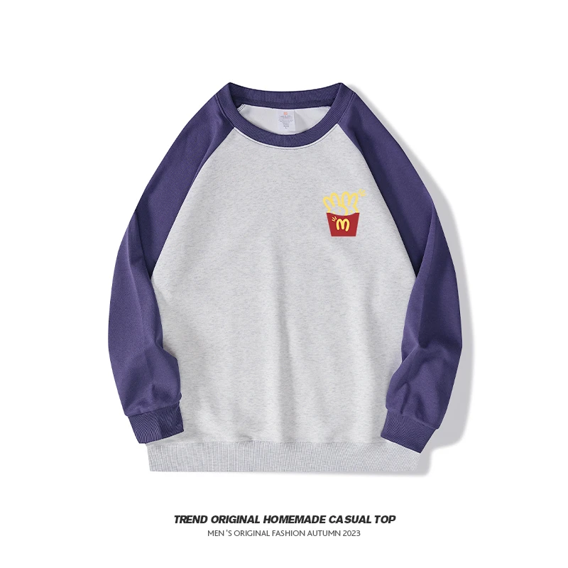 【卫衣系列】麦当兔  男女同款穿搭 圆领插肩袖