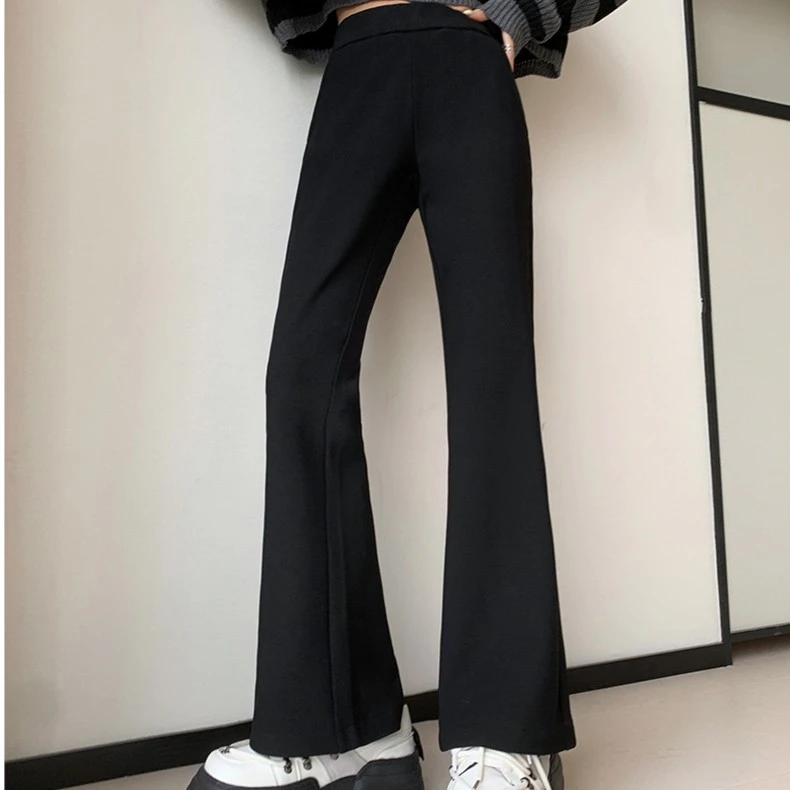 【长裤系列】小黑裤 加绒裤秋冬保暖 同款无性别穿搭