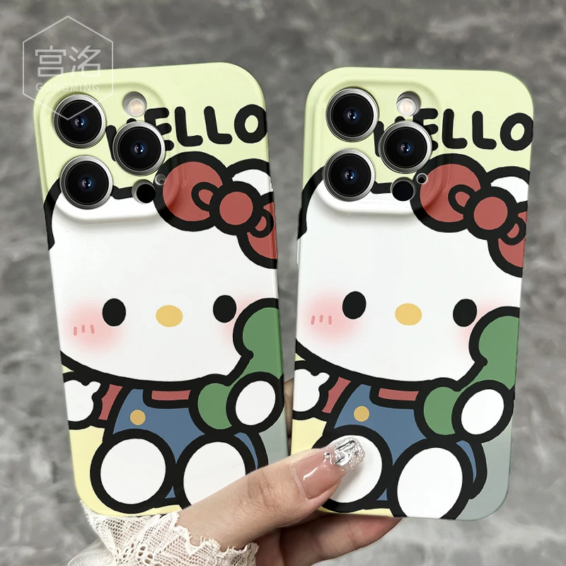 全版KT打电话iPhone苹果14/13promax手机壳菲林华为oppo小米vivo