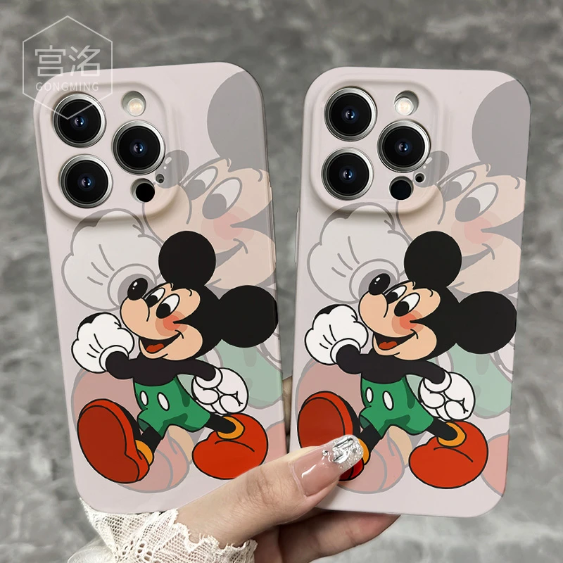 行走米奇iPhone苹果14/13promax手机壳菲林华为oppo小米vivo荣耀
