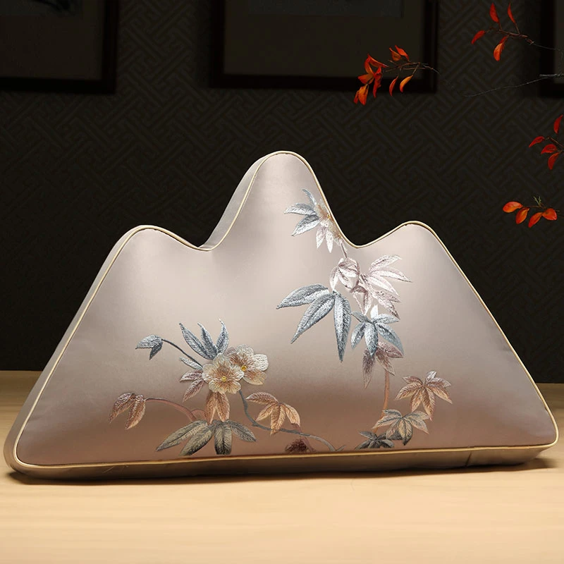 沙发客厅靠山枕中式红木椅靠背罗汉床云枕异形抱枕腰枕床上靠背垫