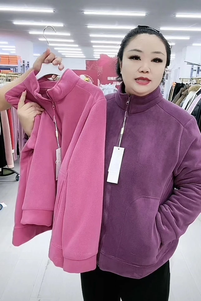 女士休闲拉链外套8020-A122